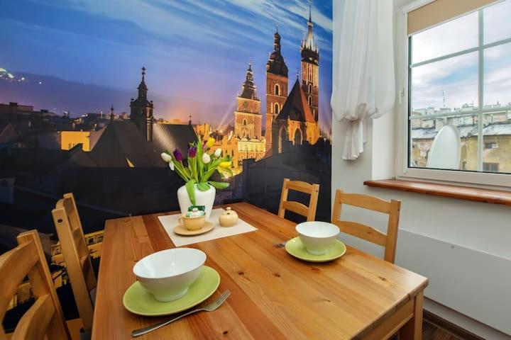 Cosy Studio Apartment Краків Екстер'єр фото