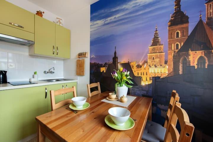 Cosy Studio Apartment Краків Екстер'єр фото